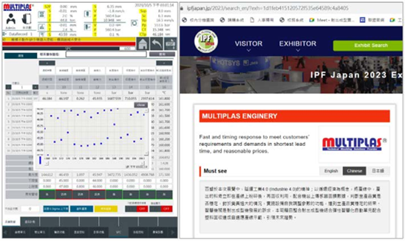 「具射出成型品質監測功能之射出成型機」產品於2023年IPF JAPAN國際塑膠展亮相
