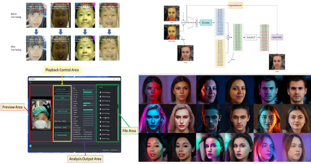 人臉情緒辨識與光源還原演算法